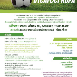 Elindult a nevezés a II. Isaszegi Utcafoci Kupára